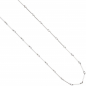 Preview: Collier Halskette 925 Sterling Silber 45 cm Kette Silberkette