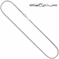 Preview: Fuchsschwanzkette 925 Silber 2,5 mm 45 cm Kette Halskette Silberkette Karabiner