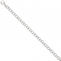 Preview: Rundankerarmband 925 Sterling Silber 19 cm Armband Silberarmband Ankerarmband