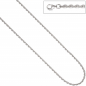 Preview: Ankerkette 925 Silber diamantiert 3,4 mm 45 cm Kette Halskette Silberkette