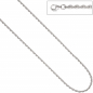 Preview: Ankerkette 925 Silber diamantiert 3,4 mm 55 cm Kette Halskette Silberkette