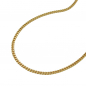 Preview: Kette 1,1mm Panzerkette 9Kt GOLD 45cm