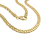 Preview: Armband 3,7mm Doppelpanzer 14Kt GOLD 19cm