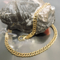 Preview: Armband 3,7mm Doppelpanzer 14Kt GOLD 19cm