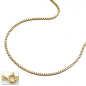Preview: Kette 0,7mm Venezianer-Kette 9Kt GOLD 38cm