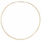 Preview: Halsreif 7-reihig 585 Gold Gelbgold 45 cm Goldkette Goldreif