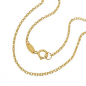 Preview: Kette 1,3mm Ankerkette 9Kt GOLD 45cm