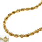 Preview: Armband 2mm Kordelkette 9Kt GOLD 19cm