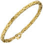 Preview: Königsarmband 333 Gold Gelbgold 19 cm Armband Goldarmband