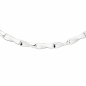 Preview: Collier Halskette 925 Silber 154 Zirkonia 45 cm Kette Silberkette
