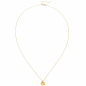 Preview: Collier 750 Gold Gelbgold matt 45 cm
