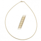 Preview: Kette 0,8mm Rundkette 9Kt GOLD 42cm