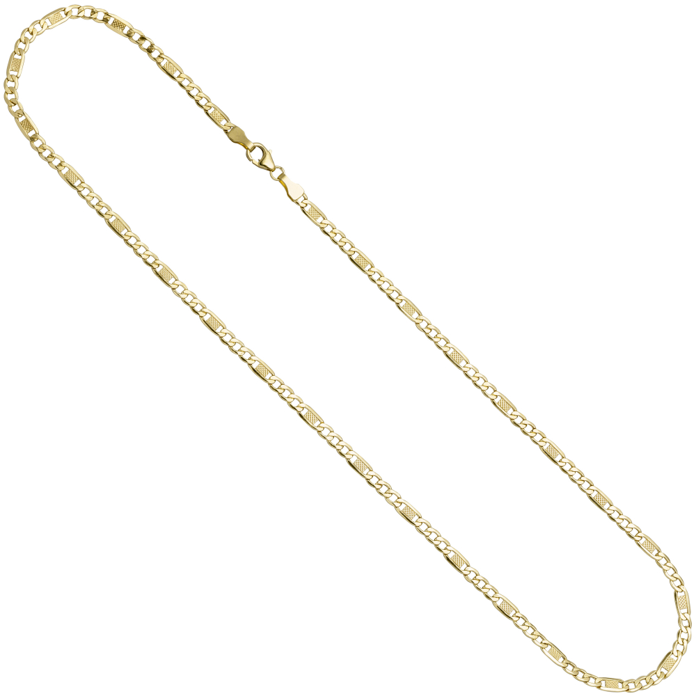 Halskette Kette 333 Gold Gelbgold 45 cm Goldkette Karabiner