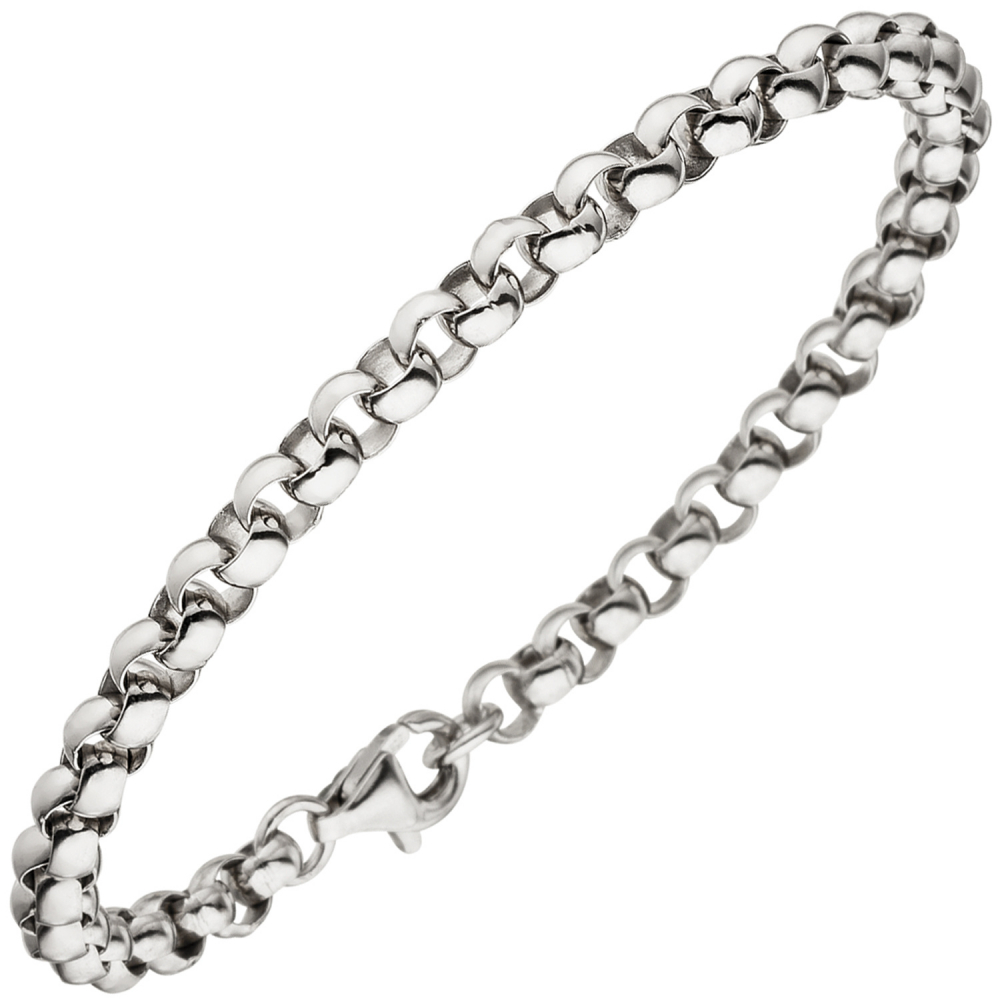 Erbsarmband 925 Sterling Silber 19 cm Armband Silberarmband