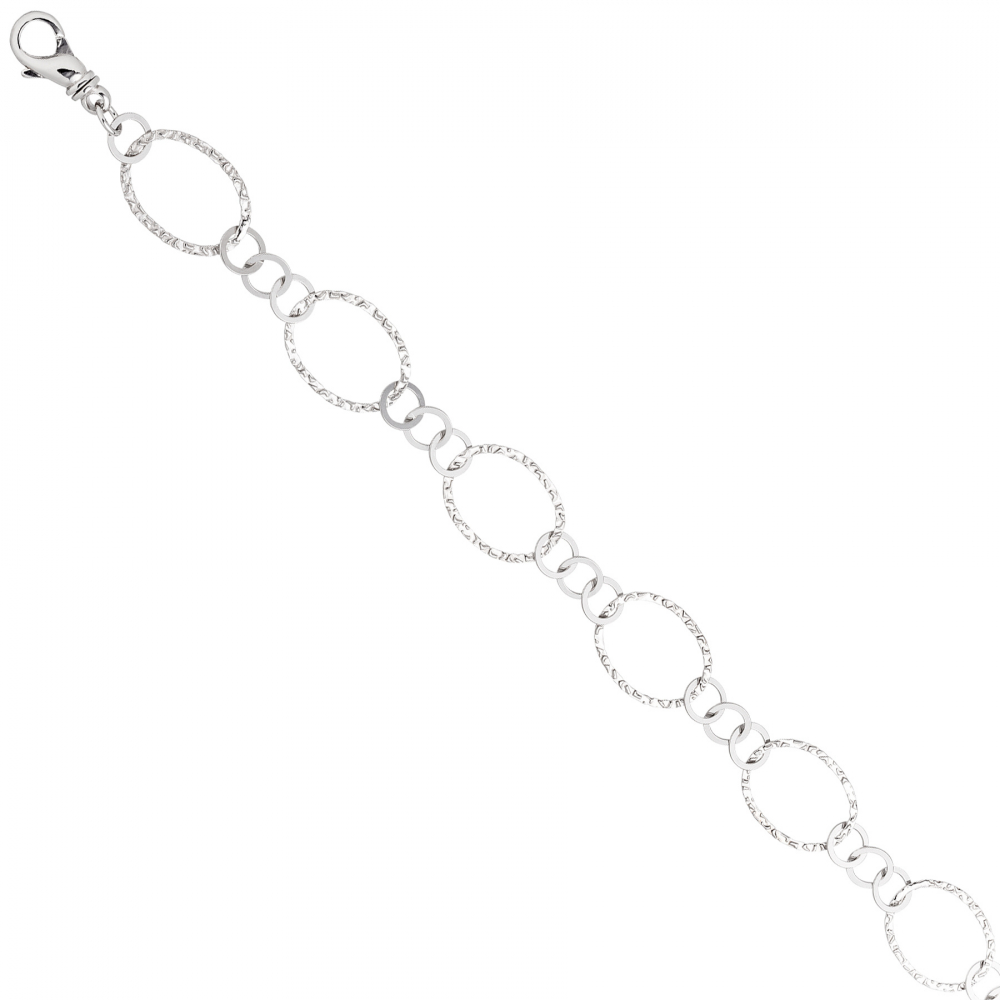 Halskette Kette 925 Sterling Silber 80 cm Silberkette Karabiner