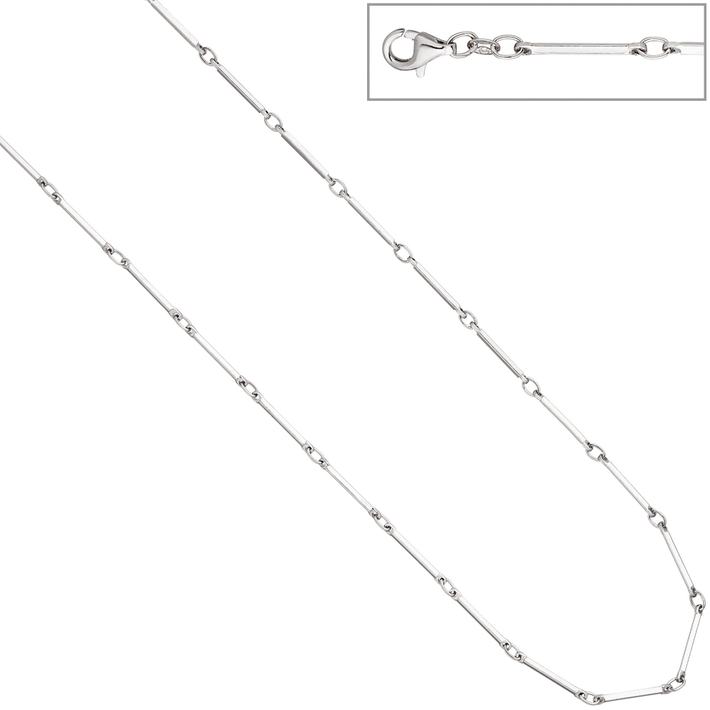 Collier Halskette 925 Sterling Silber 45 cm Kette Silberkette