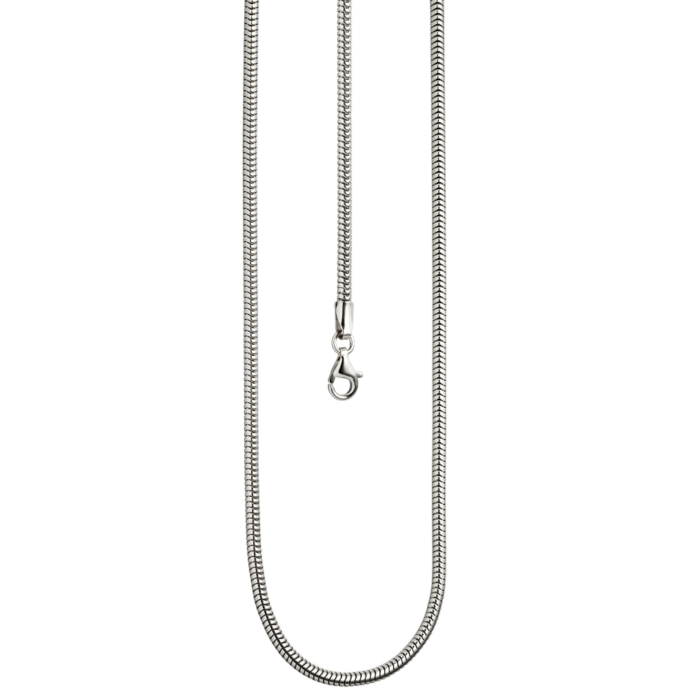 Schlangenkette 925 Sterling Silber 2,9 mm 50 cm Kette Halskette Silberkette