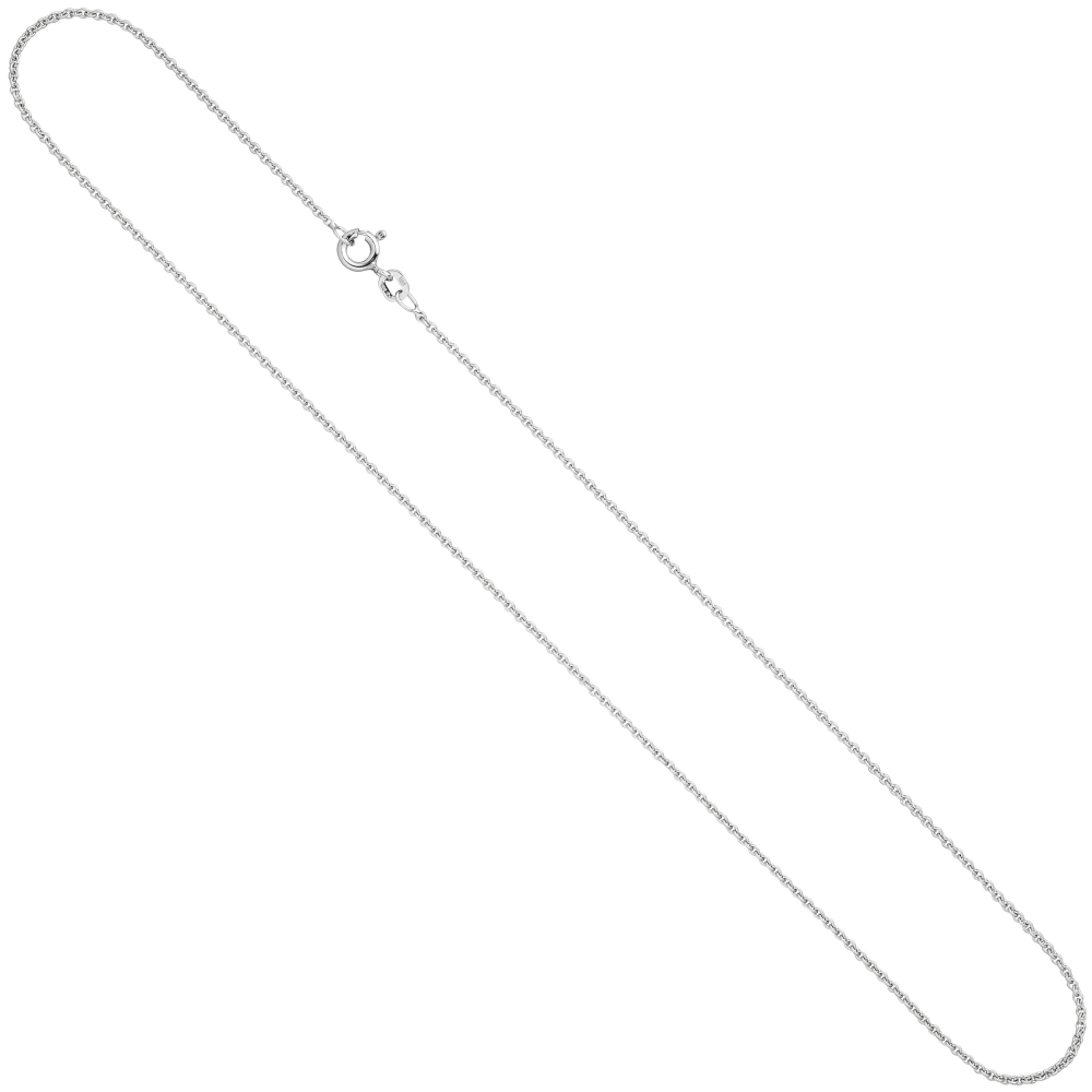 Ankerkette 925 Silber 1,5 mm 50 cm Kette Halskette Silberkette Federring