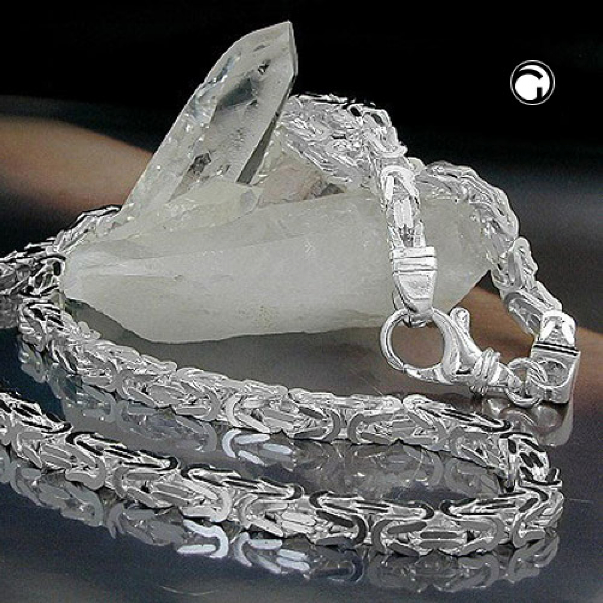 Kette 5mm Königskette Silber 925