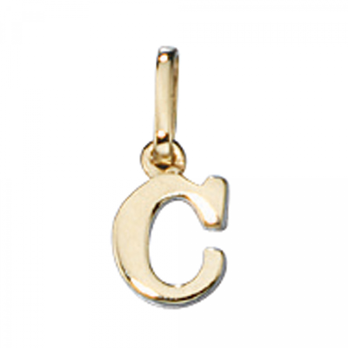 Anhänger Buchstabe C 333 Gold Gelbgold Buchstabenanhänger
