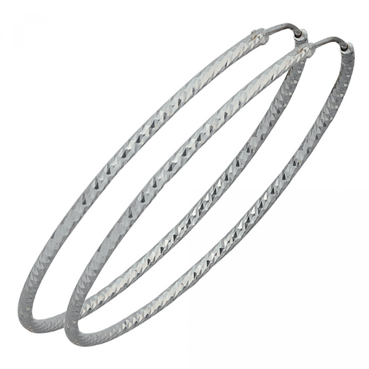 Creolen rund 925 Sterling Silber Ohrringe Silberohrringe Silbercreolen