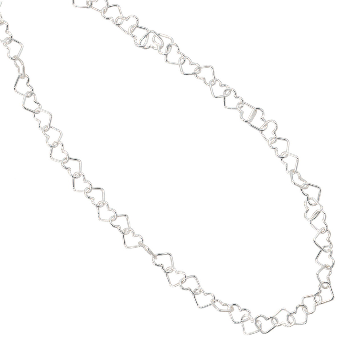 Kinder Collier Halskette aus Herzen Herzchen 925 Sterling Silber 35 cm Kette