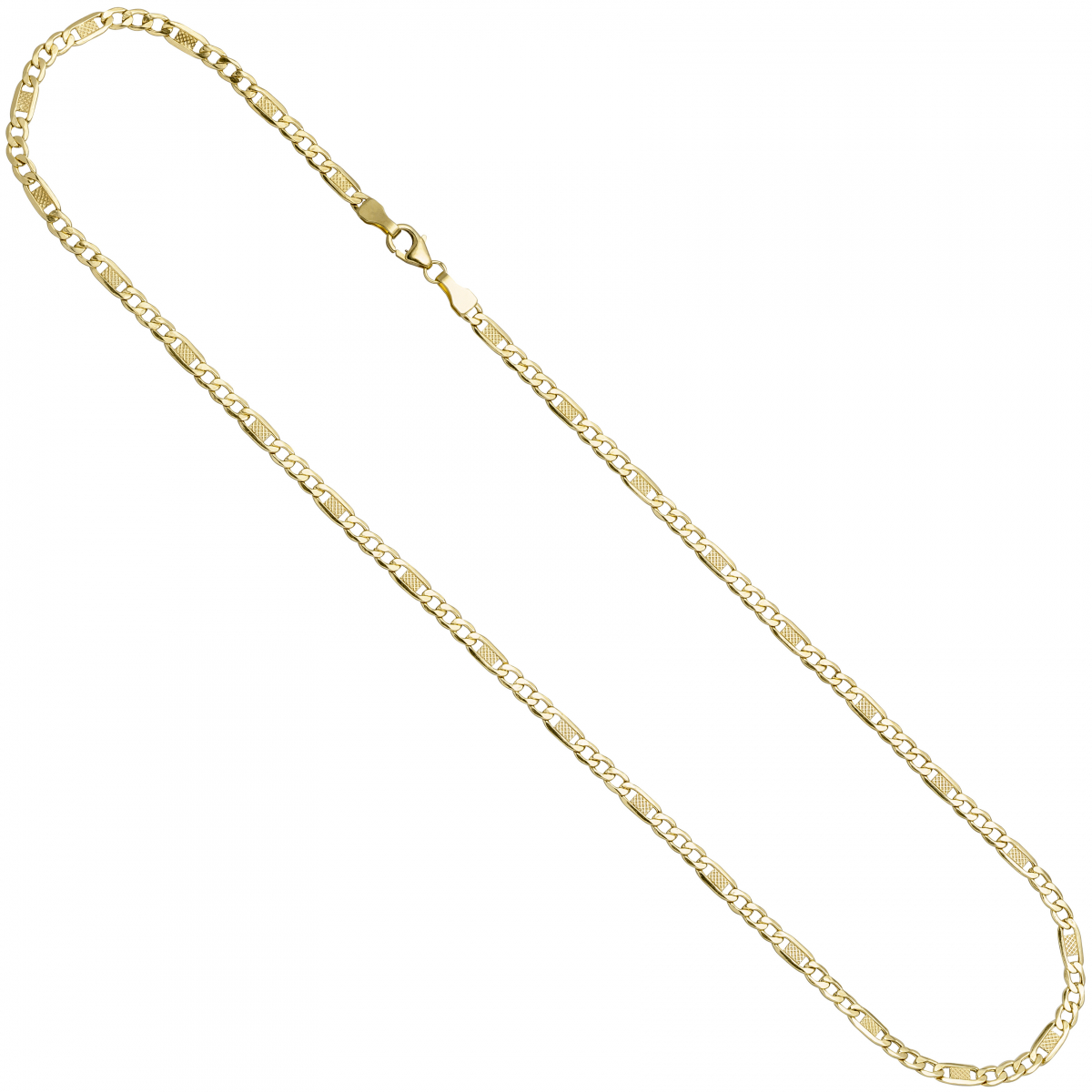 Halskette Kette 333 Gold Gelbgold 45 cm Goldkette Karabiner