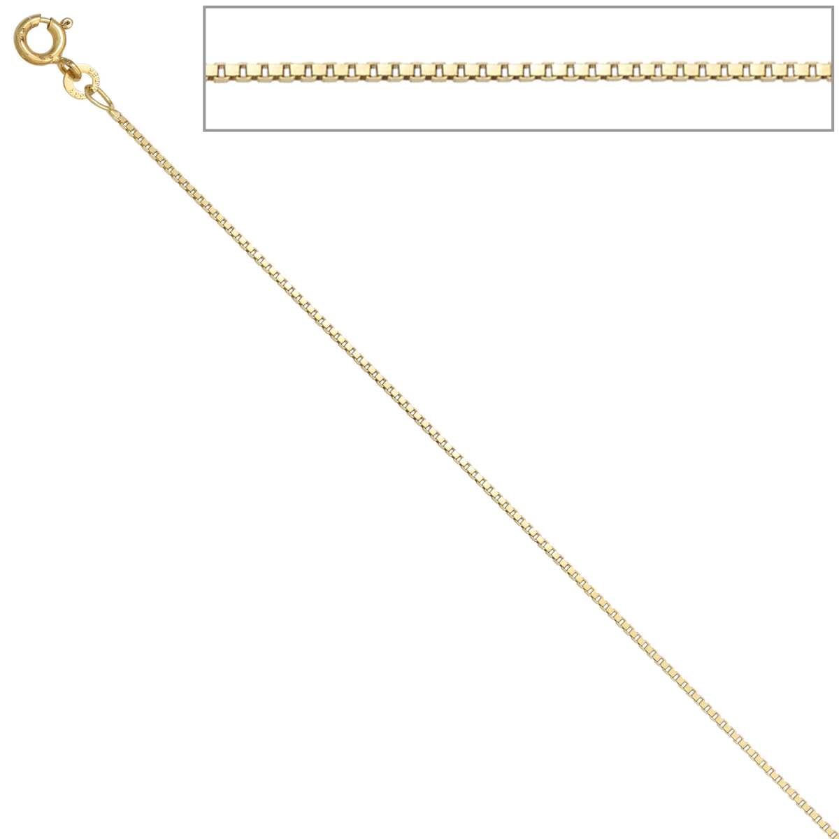 Venezianerkette 333 Gelbgold 1,0 mm 45 cm Gold Kette Halskette Goldkette