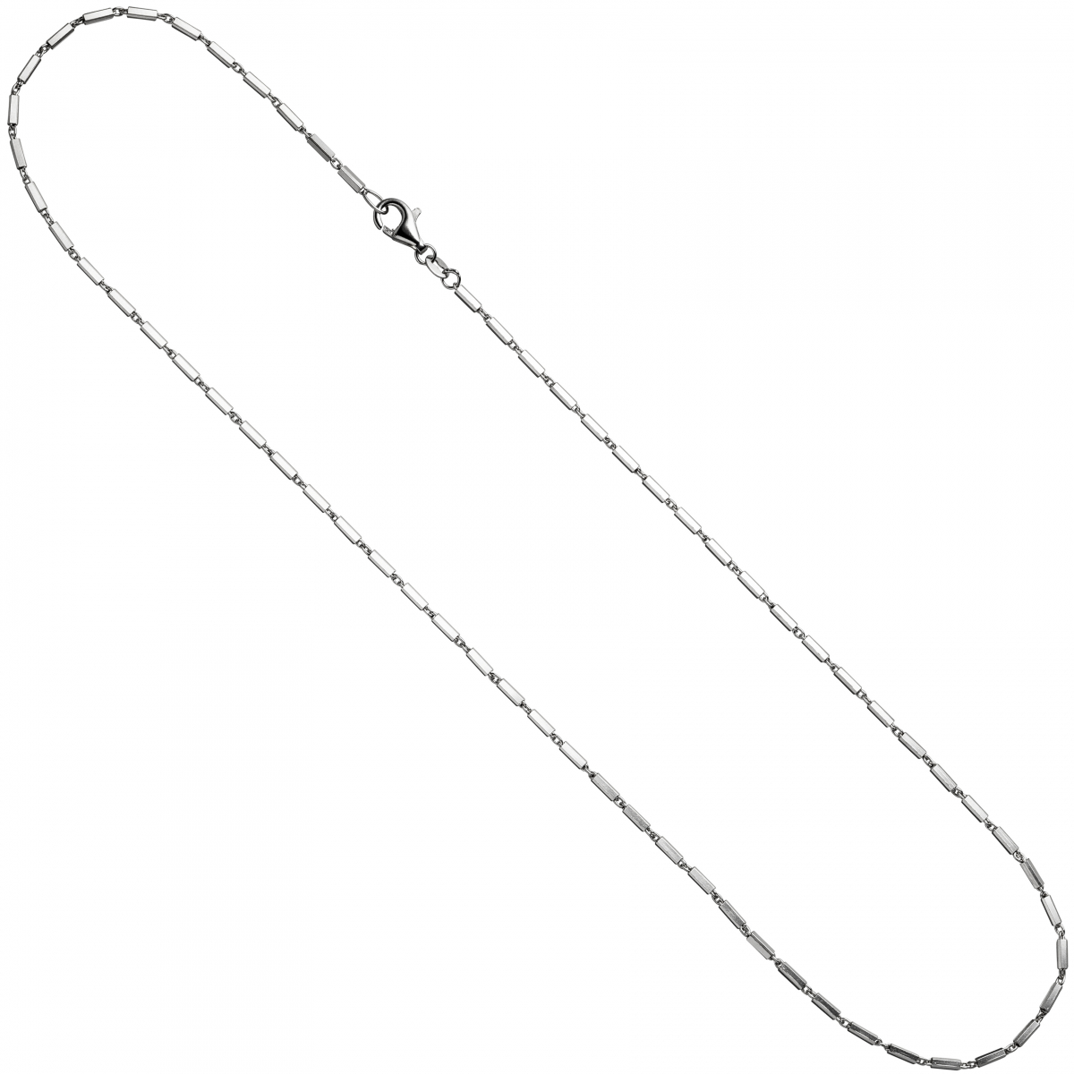 Gliederkette 925 Silber 1,4 mm 45 cm Halskette Kette Silberkette Karabiner