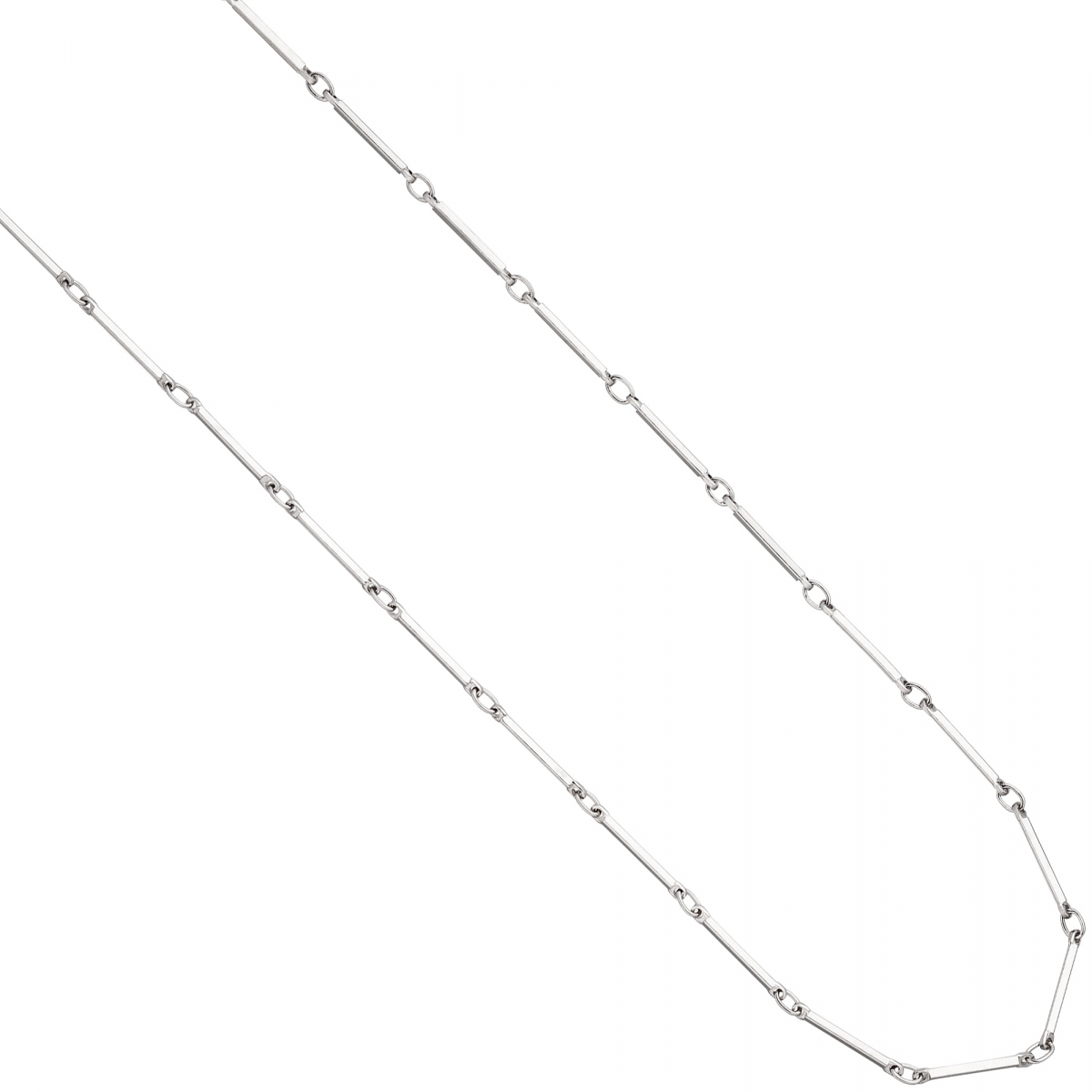 Collier Halskette 925 Sterling Silber 45 cm Kette Silberkette