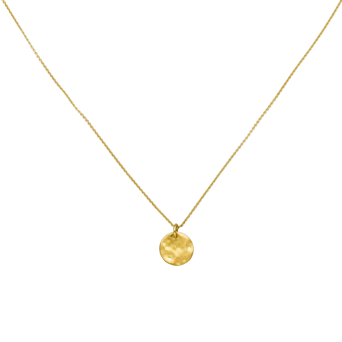 Collier 750 Gold Gelbgold matt 45 cm