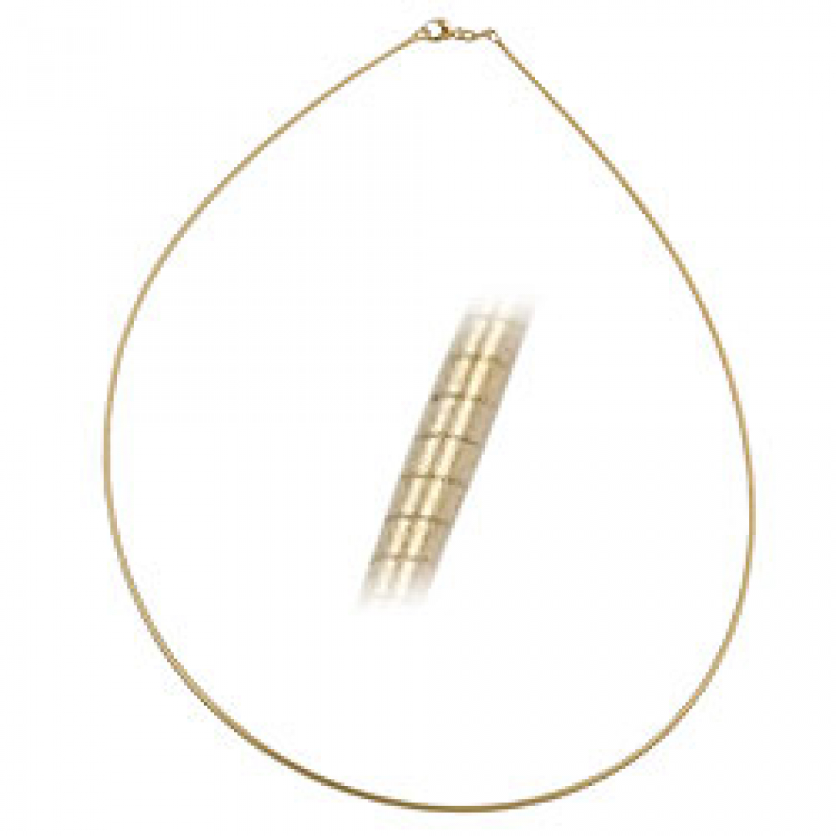 Kette 0,8mm Rundkette 9Kt GOLD 42cm