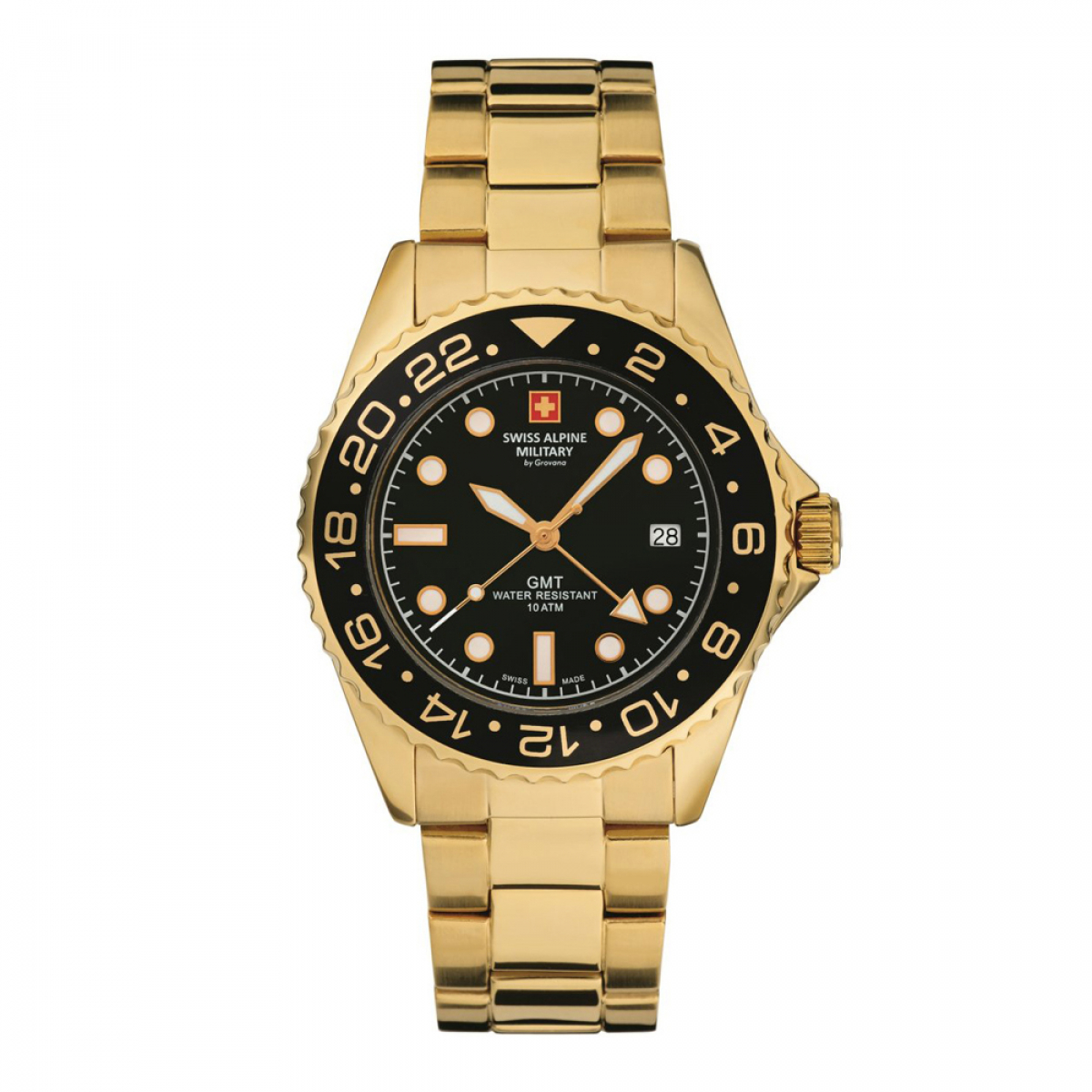 Swiss Alpine Military GMT 7052.1117SAM Herrenuhr