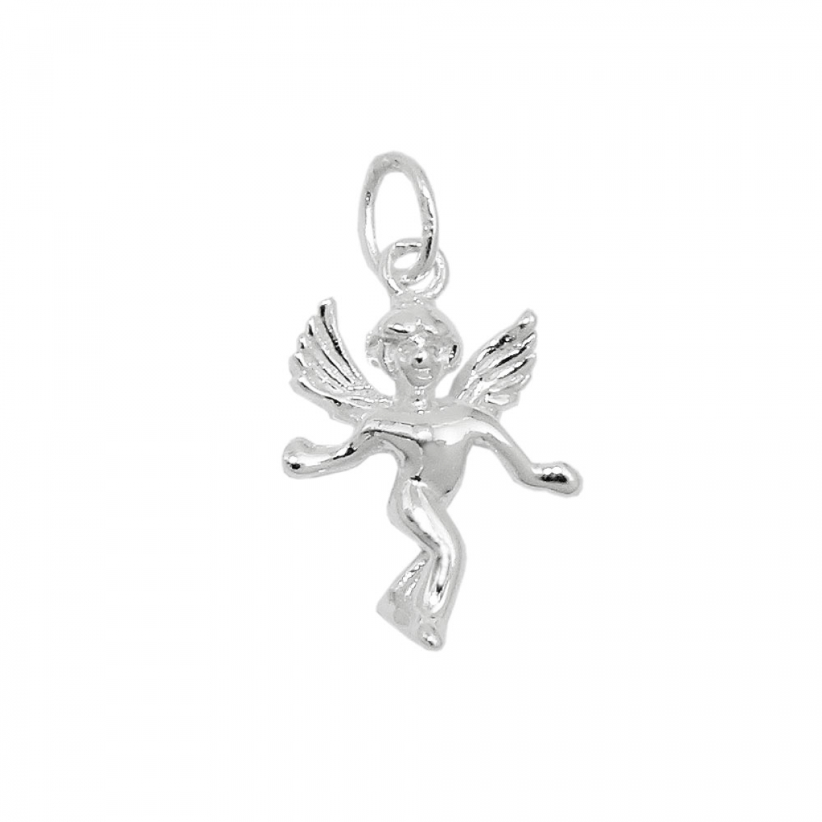 Anhänger 18x13mm hübscher Engel Silber 925