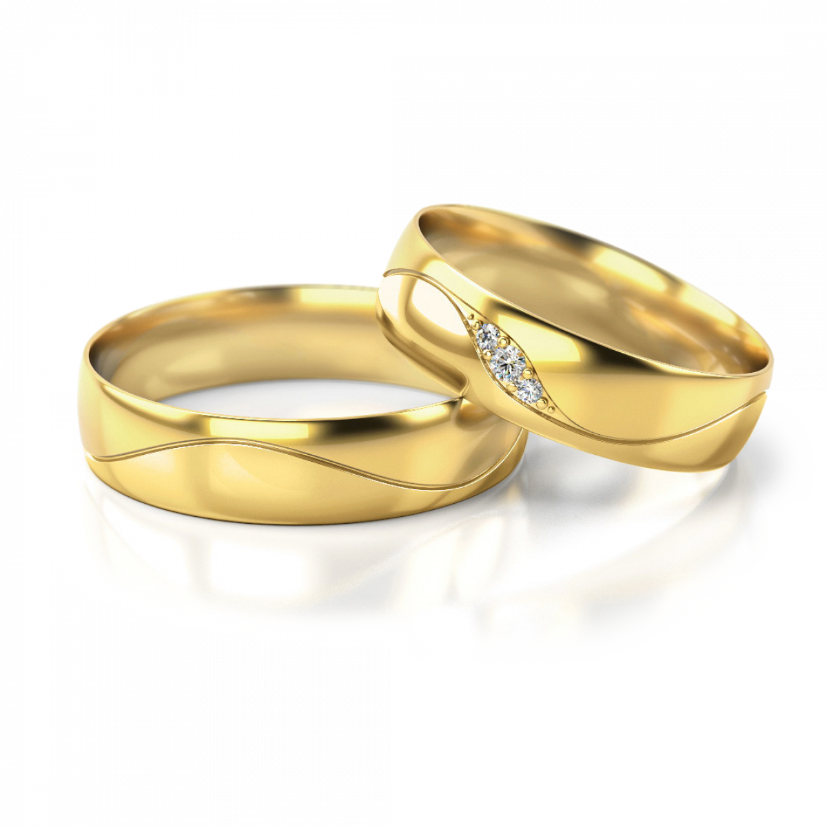 585/-Gelbgold