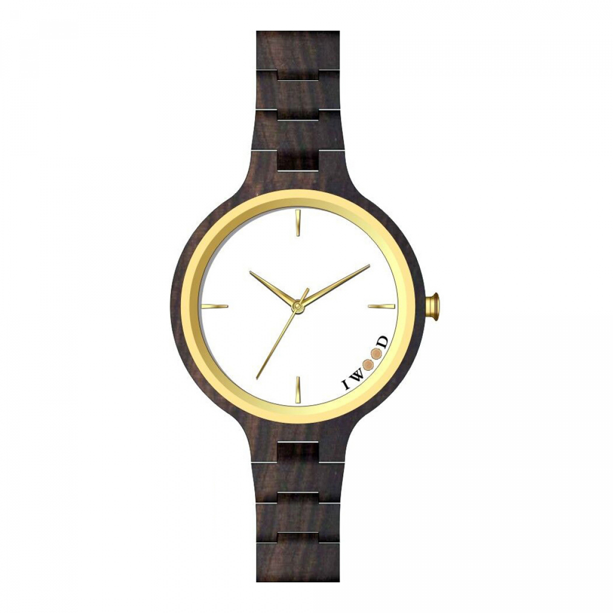 Iwood Echtholz Damenuhr IW18442002