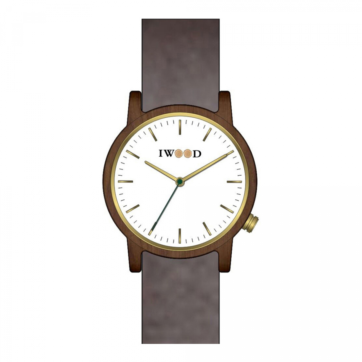 Iwood Echtholz Herrenuhr IW18444003
