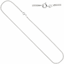 Panzerkette 333 Weißgold 2,1 mm 45 cm Gold Kette Halskette Weißgoldkette