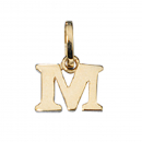 Anhänger Buchstabe M 333 Gold Gelbgold Buchstabenanhänger