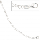 Kinder Armband Herzen Herzchen 925 Silber 14,5 cm Herzarmband Kinderarmband