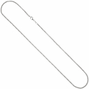 Venezianerkette 925 Silber 1,6 mm 36 cm Halskette Kette Silberkette Karabiner