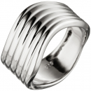 Damen Ring breit 925 Sterling Silber Silberring - 54mm