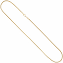 Schlangenkette aus 333 Gelbgold 2,4 mm 50 cm Gold Kette Halskette Goldkette