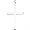Anhänger Kreuz schmal 925 Silber Kreuzanhänger Silberanhänger Silberkreuz