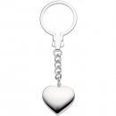 Schlüsselanhänger Herz 925 Sterling Silber Herzanhänger Silberanhänger