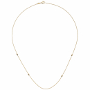 Collier Halskette 585 Gold Gelbgold 45 cm Kette Goldkette
