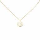 Collier Fee 925 Sterling Silber gold vergoldet 48 cm Silberkette Karabiner