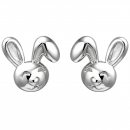 Kinder Ohrstecker Hase 925 Sterling Silber Ohrringe Kinderohrringe