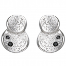 Ohrstecker 925 Sterling Silber 4 Zirkonia Ohrringe Silberohrringe